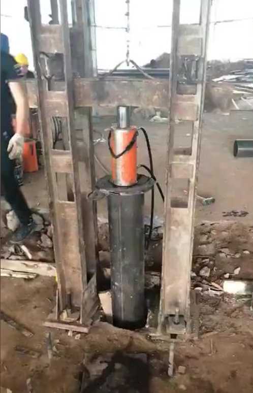 临沂临沭县钢管桩加固